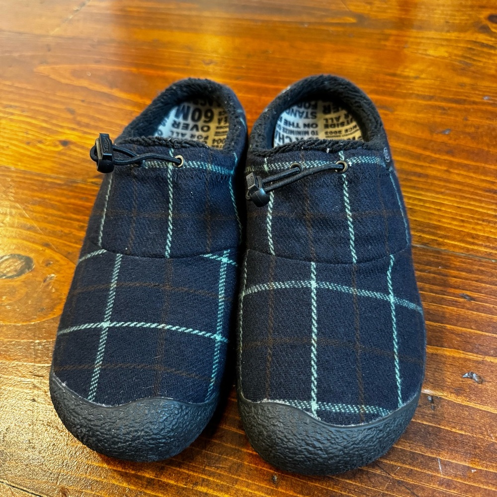 KEEN Howser III Slide Slippers Plaid‎ Slip On Shoes Men's Size US 10 - Picture 3 of 10